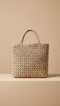 tote all’uncinetto in Warm Sand