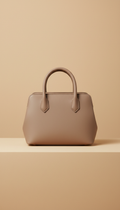box bag strutturata in Soft Taupe